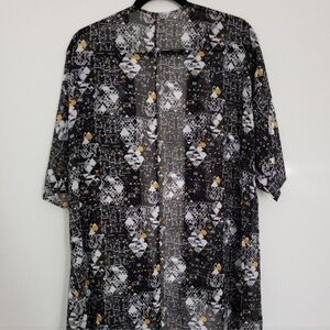 NWT LuLaRoe Geometric Lindsay Kimono Open Front Size Small